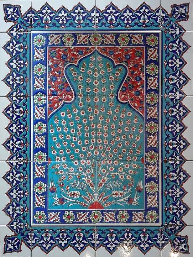 60x80 cm Çini Pano - 02